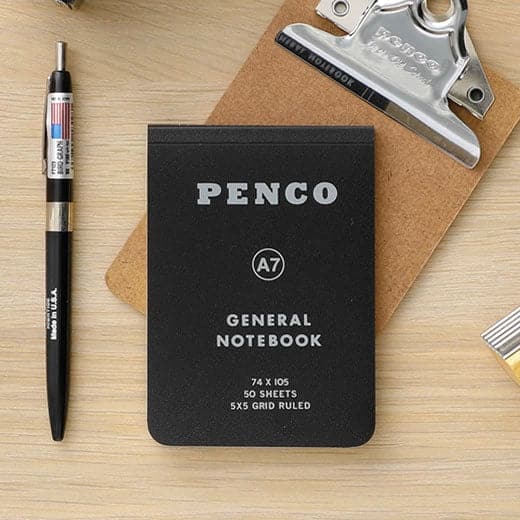 Hightide Penco Soft PP Reporter Notebook A7 (Grid)