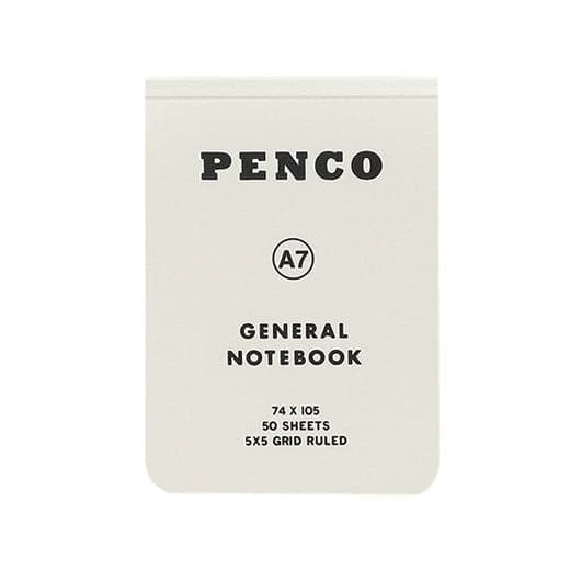 Hightide Penco Soft PP Reporter Notebook A7 (Grid)