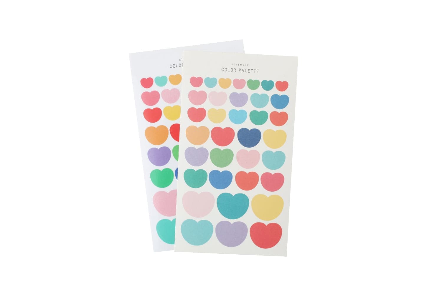 Livework Color Palette Stickers - Heart