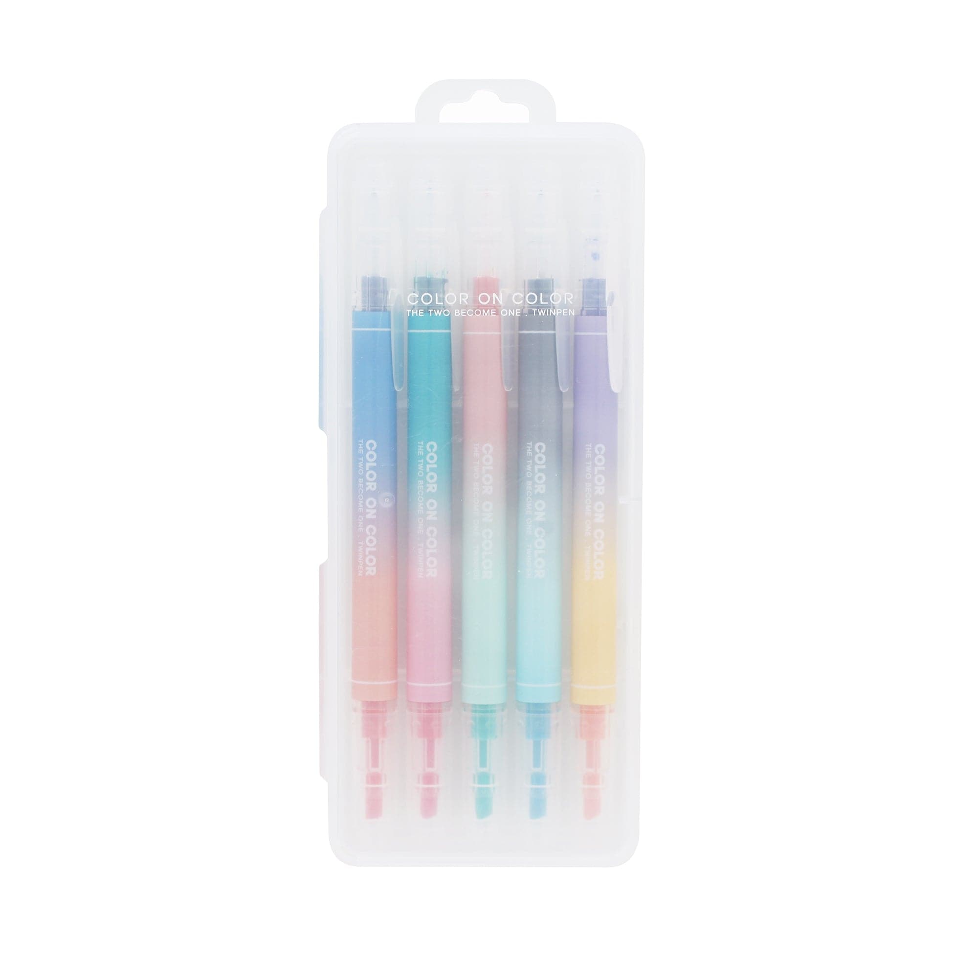 Livework Twin Plus Pen 10 Color (Set of 5 Twin Tip Pens)