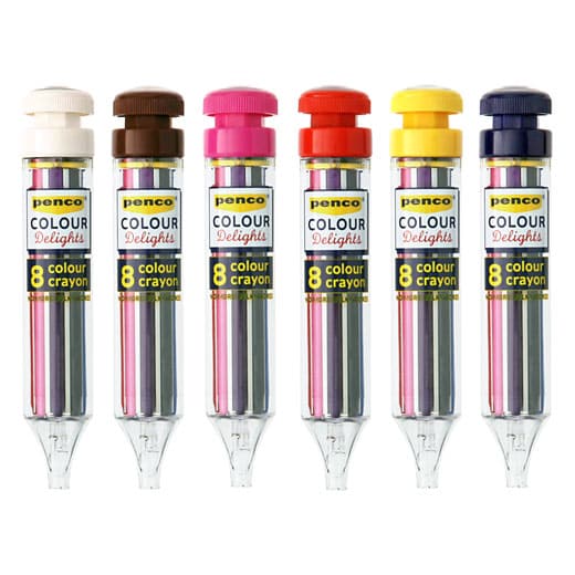 Hightide Penco 8 Colour Crayon