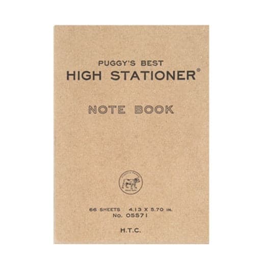 Hightide Puggy's Paperback Pocket Notebook