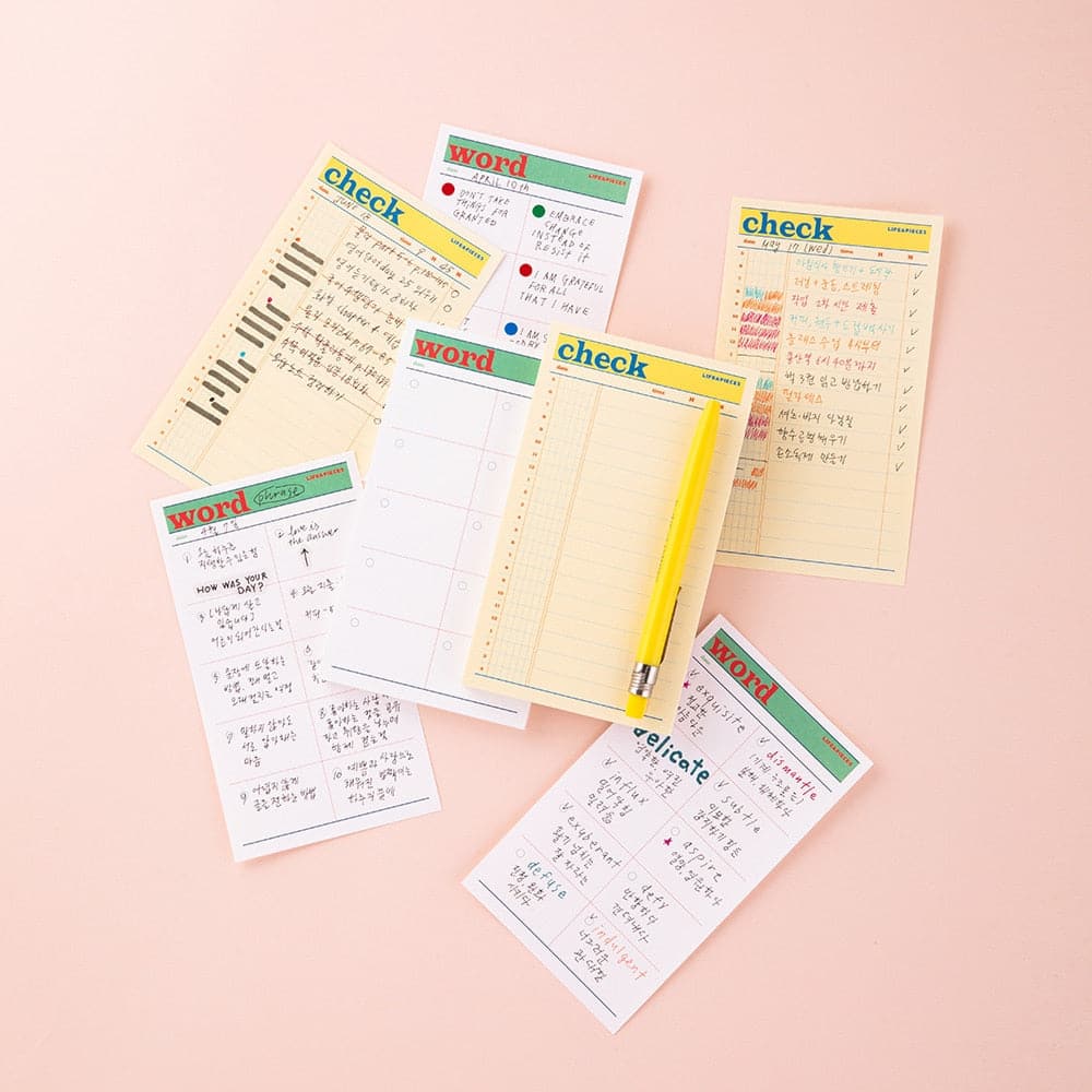 Livework Life & Pieces Small Memo Pad