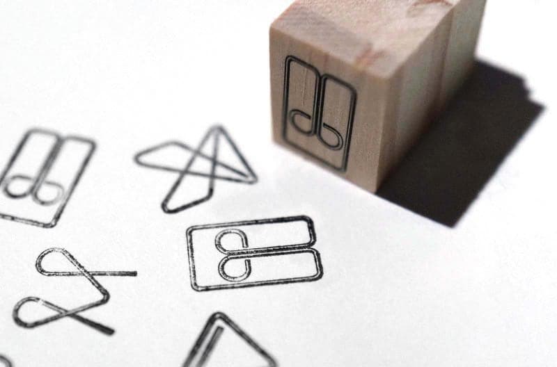 Tools to Live By Paper Clip Stamp