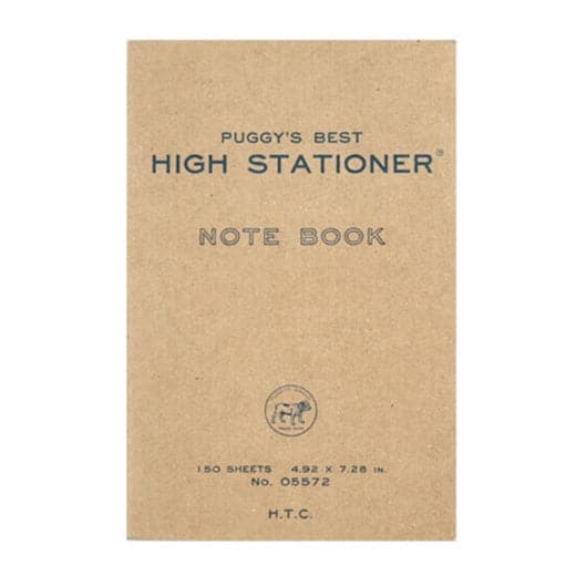 Hightide Puggy's Paperback Pocket Notebook