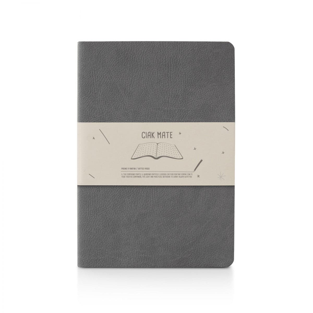 CIAK MATE Slim Ivory Paper Notebook (A5, Dot Grid)