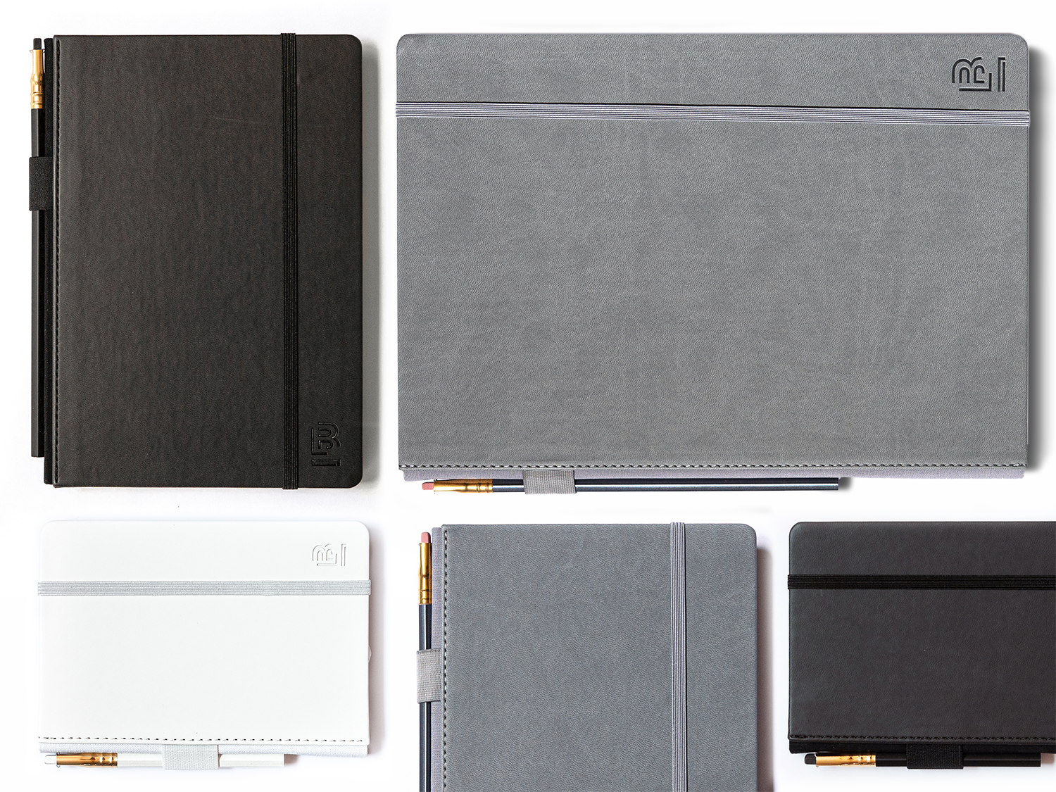 Blackwing Slate A6 Notebook + Pencil [White]