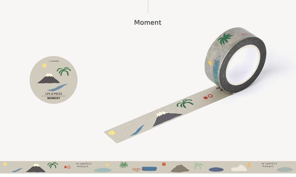 Livework Life & Pieces Masking Tape - Moment