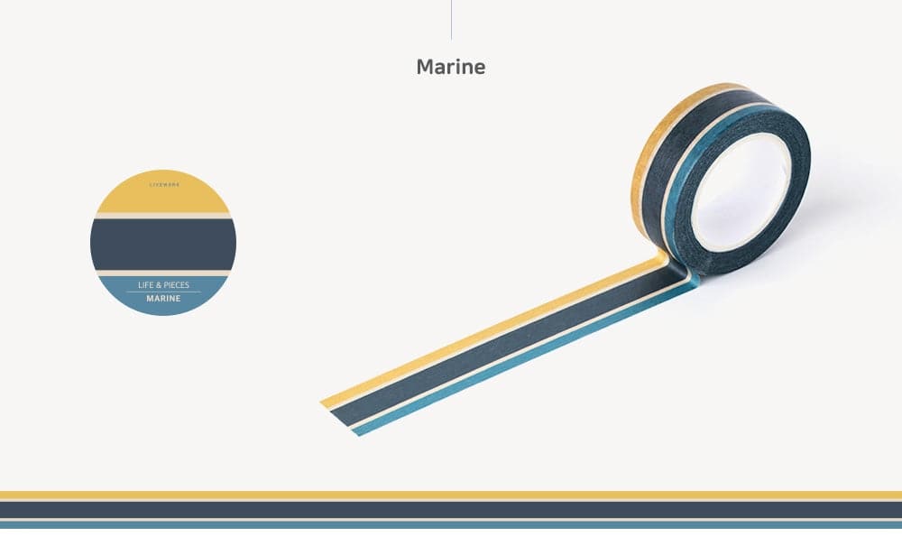 Livework Life & Pieces Masking Tape - Marine