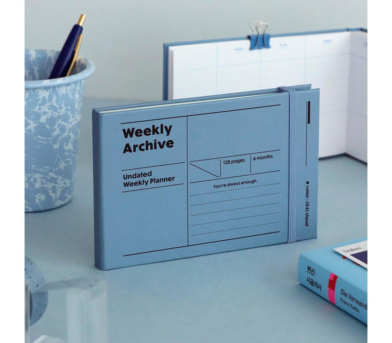 Iconic Undated Weekly Archive Planner